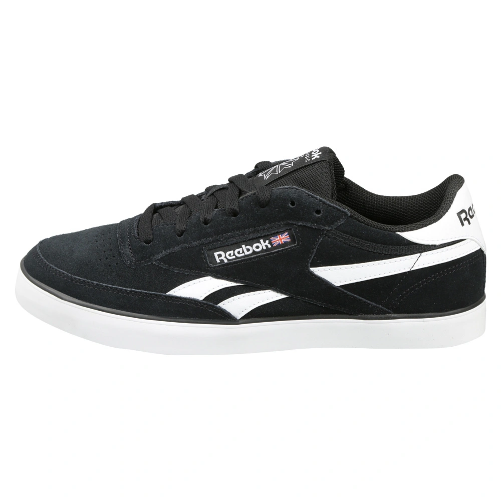 MEN'S REEBOK CLASSICS REVENGE PLUS MU SHOES- B-11-BLACK/WHITE-1