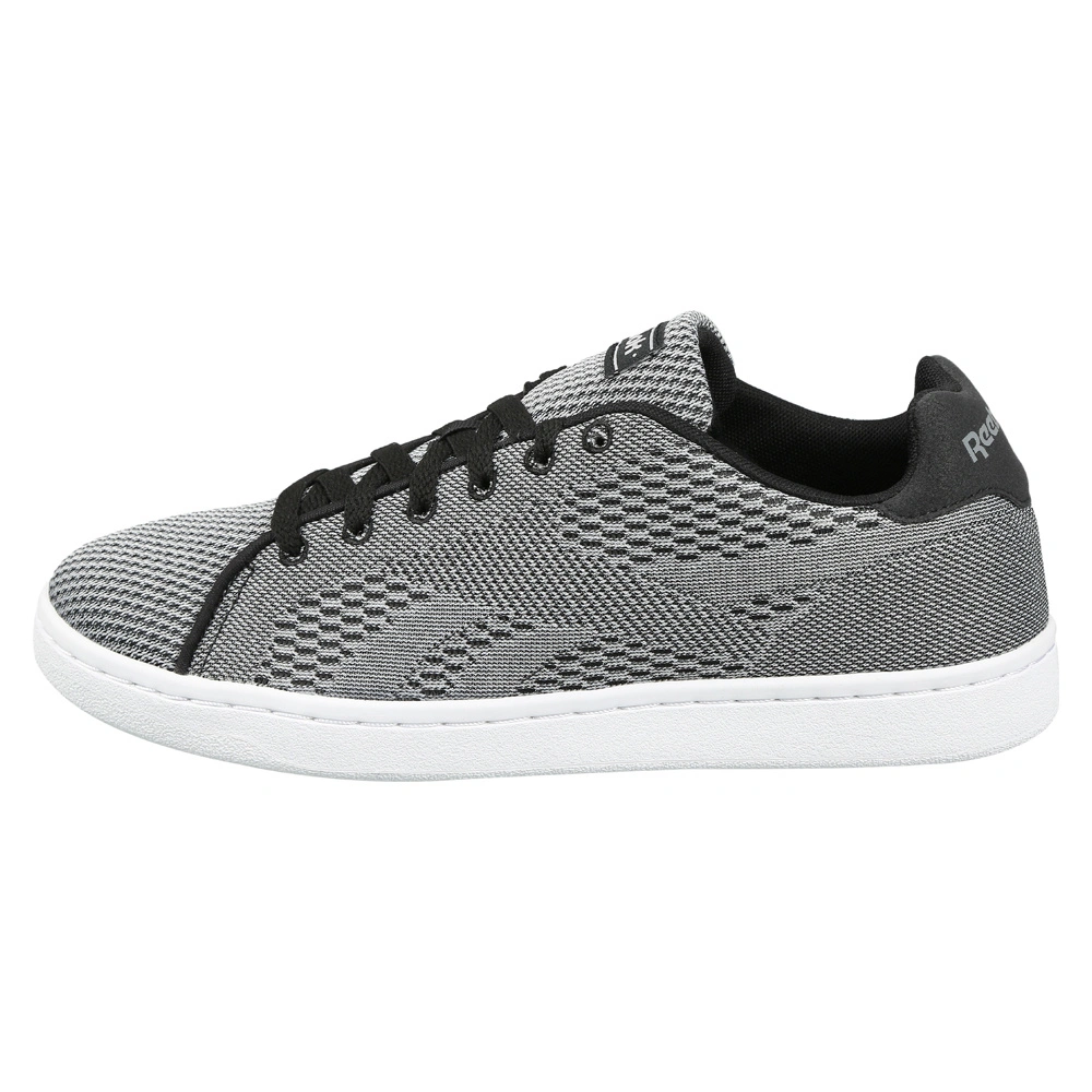 MEN'S REEBOK CLASSICS CASUAL ROYAL COMPLETE 2 PX SHOES- B-BLACK/STARK GREY/WHITE-8-1