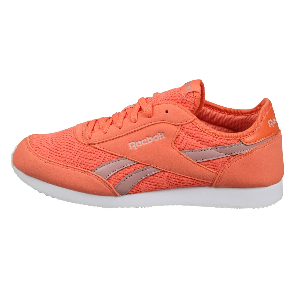 WOMEN'S REEBOK CLASSICS ROYAL CL JOGGER 2 BREEZY BASICS SHOES- B-STELLAR PINK/SMK ROSE/WHT-4-1