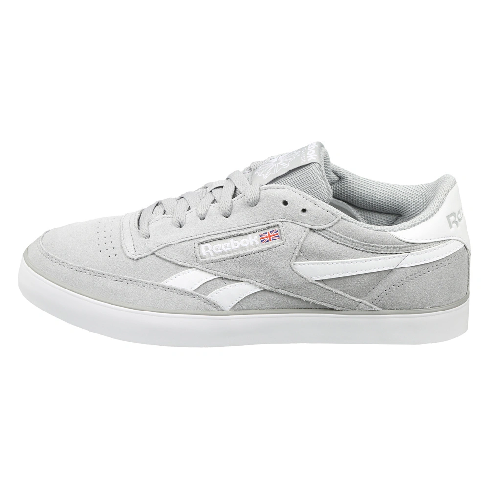 MEN'S REEBOK CLASSICS REVENGE PLUS MU SHOES- B-8-TRUE GREY/WHITE-1