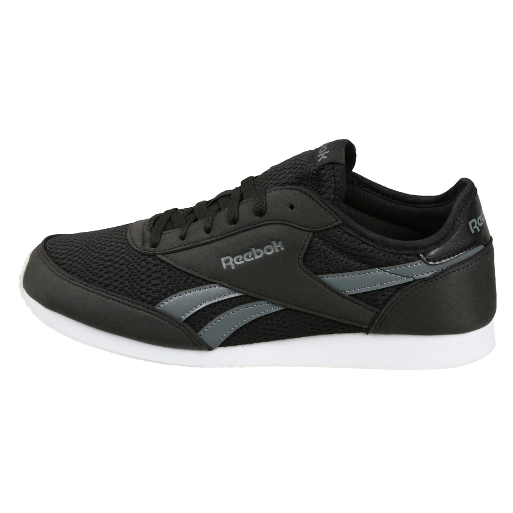 WOMEN'S REEBOK CLASSICS ROYAL CL JOGGER 2 BREEZY BASICS SHOES- B-BLACK/COLD GREY/WHITE-6-1