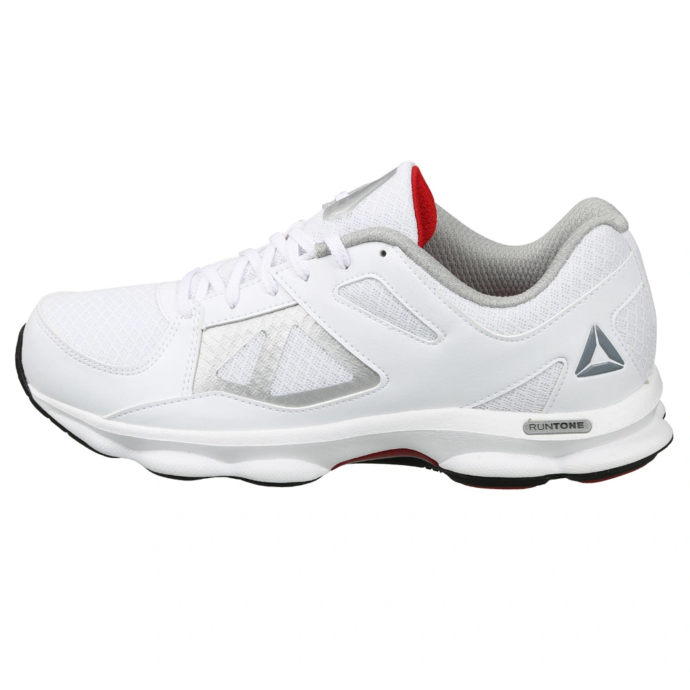 MEN'S REEBOK RUNTONE DOHENY 2.0 SHOES- B-WHITE/RED-6-1