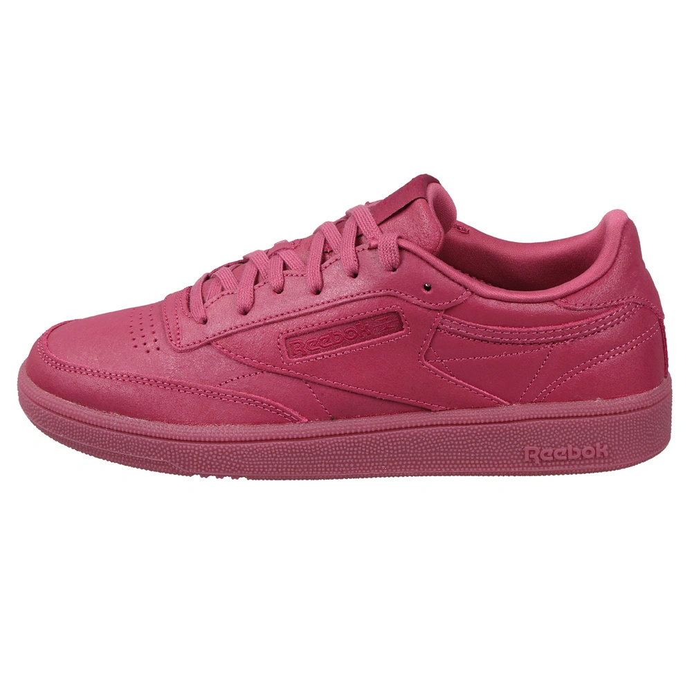 WOMEN'S REEBOK CLASSIC CLUB C 85- B-TWISTED BERRY/WHITE-4-1