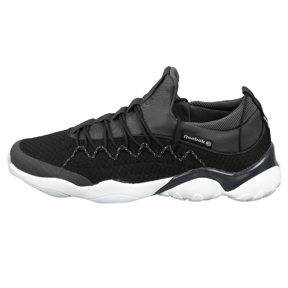 UNISEX REEBOK CLASSICS DMX FUSION LITE N SHOES- B-BLACK/COAL/SKULL GREY-5-1