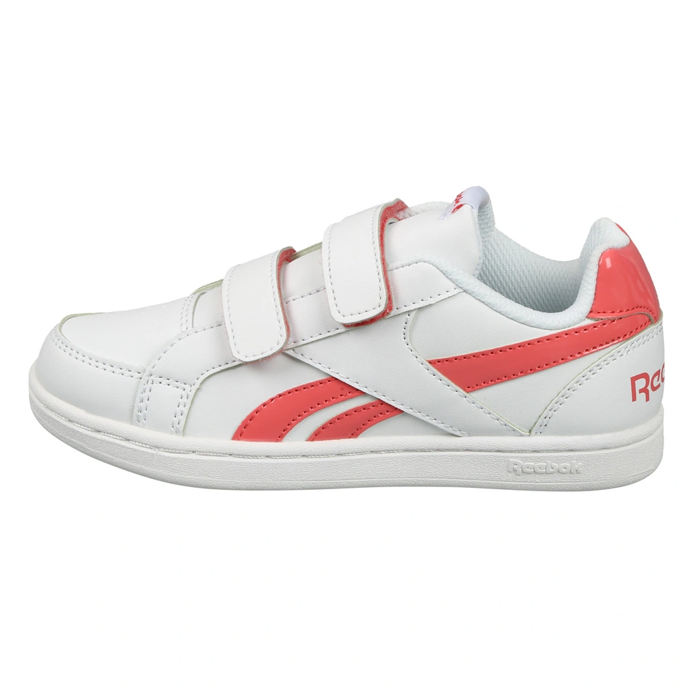 KIDS-UNISEX REEBOK ROYAL PRIME ALT SHOES- B-WHITE/ROSE/NAVY-10.5-1