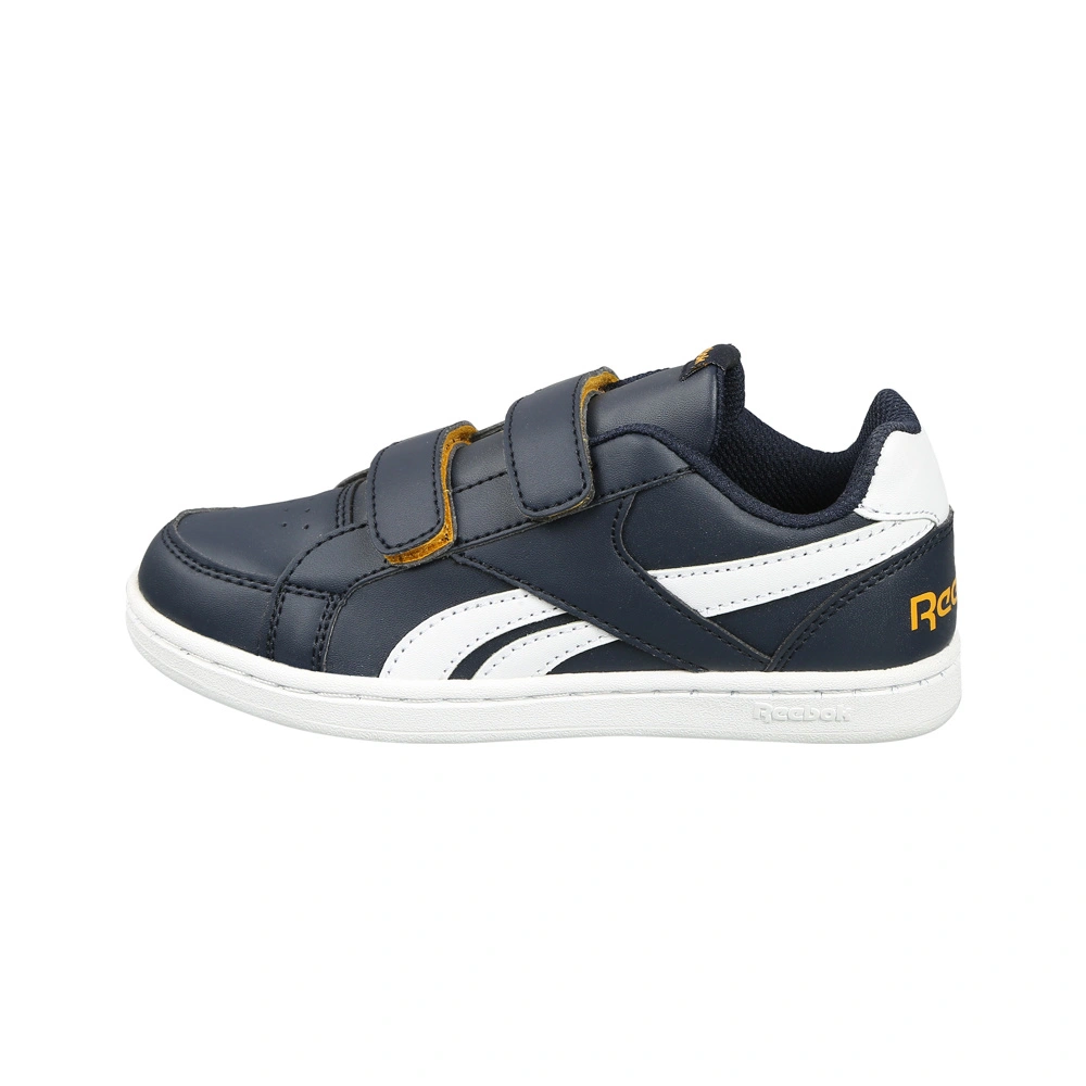 KIDS-UNISEX REEBOK ROYAL PRIME ALT SHOES- B-1.5-NAVY/WHITE/GOLD-1