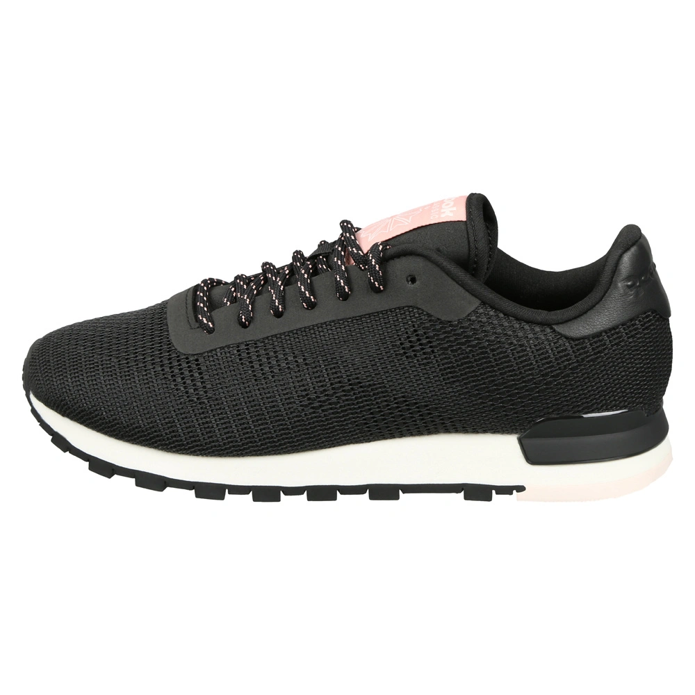 WOMEN'S REEBOK CLASSICS CLASSIC FLEXWEAVE SHOES- B-BLACK/CHALK/PALE PINK-7-1