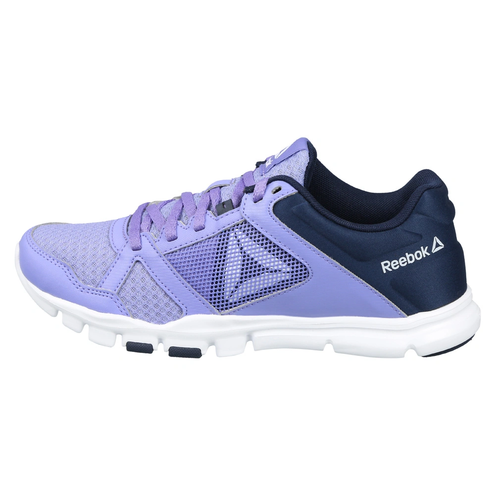 WOMEN'S REEBOK YOURFLEX TRAINETTE 10 MT SHOES- B-MOONPOOL/NAVY/WHITE-5-1