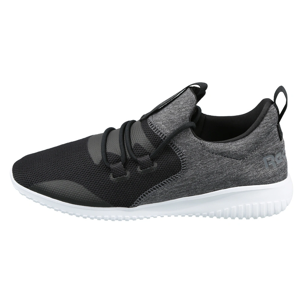 WOMEN'S REEBOK CASUAL SKYCUSH CASUAL SHOES- B-BLACK/ASH GREY/WHITE-5-1