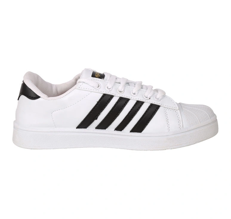 SPARX WHITE/BLACK GENTS SPORTS SHOES_SM-323-WHITE/BLACK-9-1