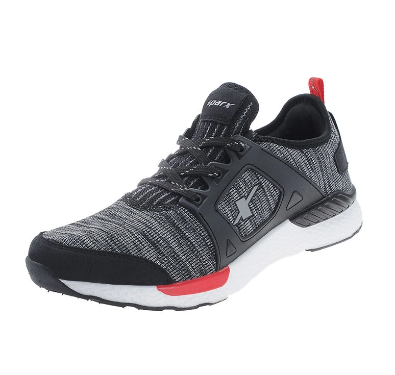 SPARX BLACK/WHITE GENTS SPORTS SHOES_SM-339-