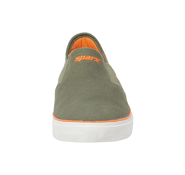 SPARX OLIVE/ORANGE GENTS SPORTS SHOES_SM-214-OLIVE/ORANGE-4-2