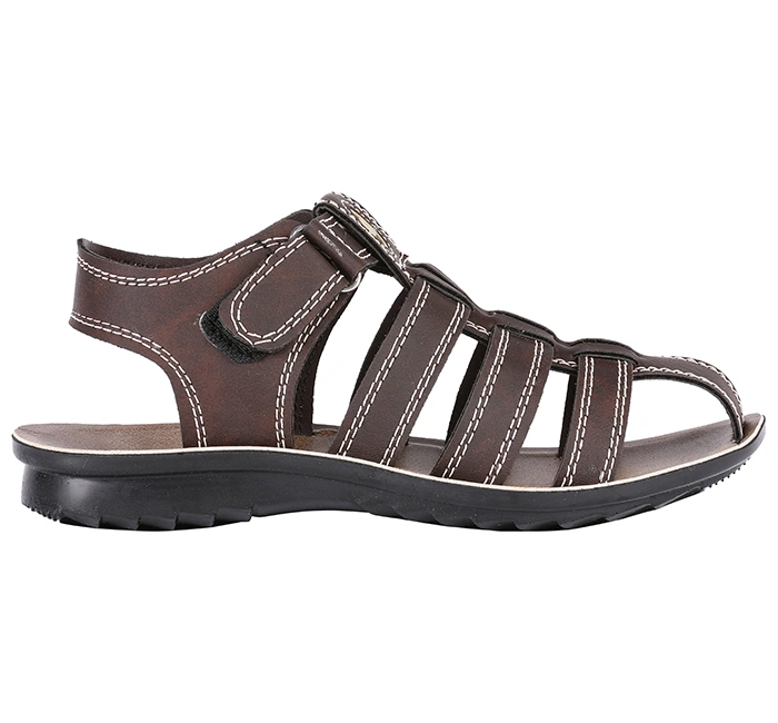 Brown Sandals For Kids-3-Brown-1