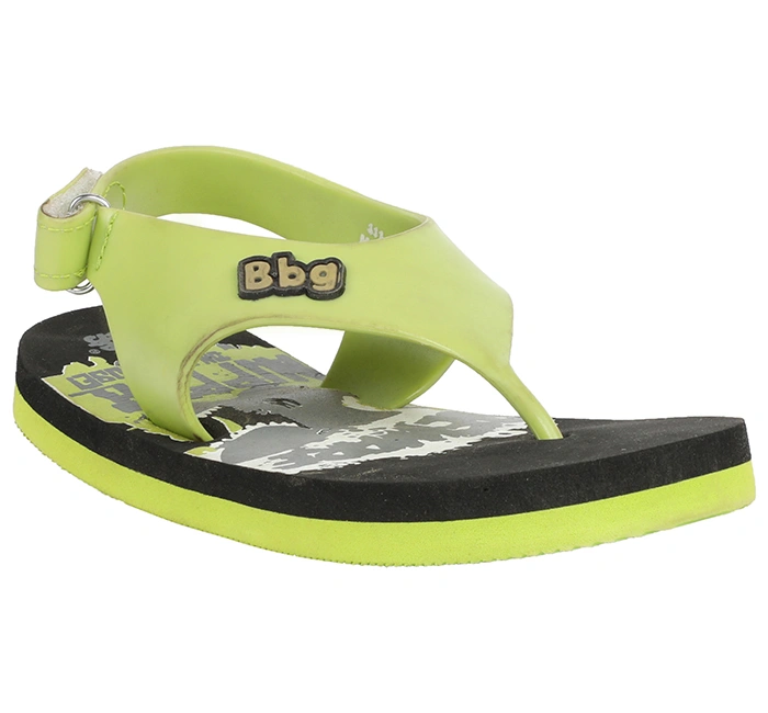 Green Chappals For Kids-