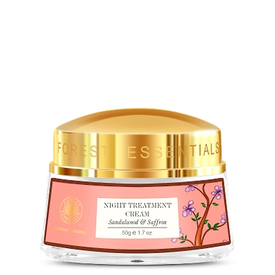 Night Treatment Cream Sandalwood &amp; Saffron-