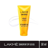 Lakme Sun Expert Ultra Matte Gel Sunscreen SPF 50 PA+++ 50 ML