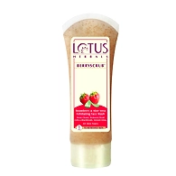 Lotus Herbals BERRYSCRUB Strawberry & Aloe Vera Exfoliating Face Wash