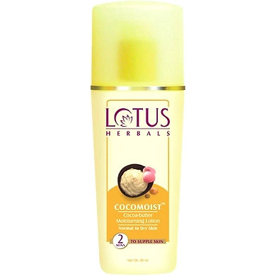 Lotus Herbals COCOMOIST Cocoa-butter Moisturising Lotion_80ml-