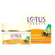 Lotus Herbals QUINCENOURISH Quince Seed Massage CrÃ¨me_50 gm