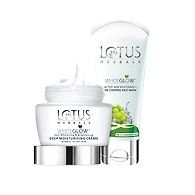 Lotus Herbals Nourishment Kit (Deep Moisturising CrÃ¨me 60gm+ Oil control Face Wash 50gm)