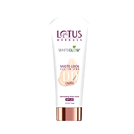 Lotus Herbals WhiteGlow Matte Look All in One DD CrÃ¨me SPF 20 - Natural Beige (D2) 30g
