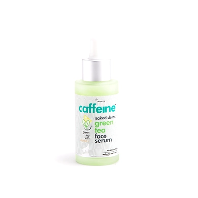 Naked Detox Green Tea Face Serum with Vitamin C &amp; Hyaluronic Acid, 40 ml-