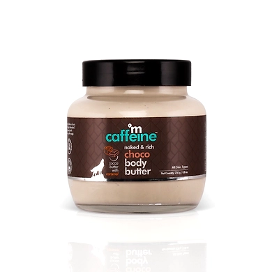 Naked and Rich Choco Body Butter with Caramel, Paraben Free, 250 gms-