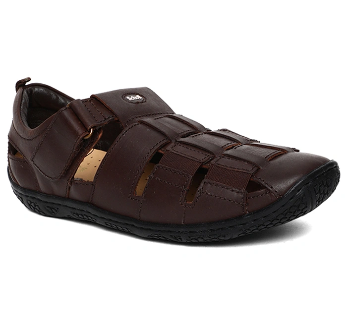 Brown Sandals for Men-6-Brown-1