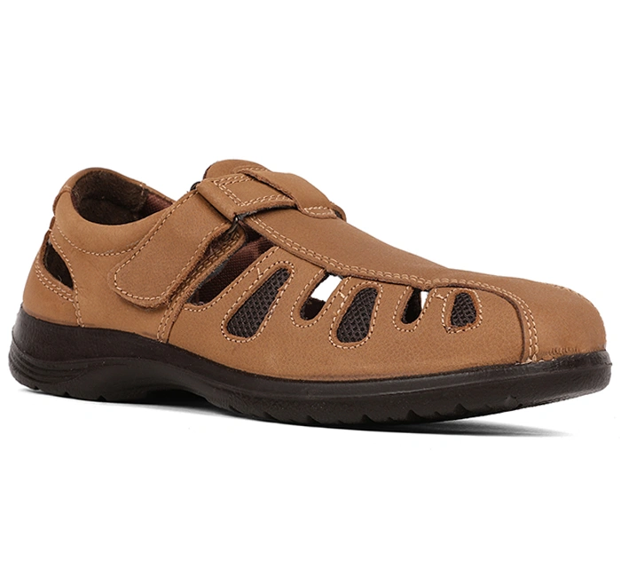 Brown Sandals for Men-8-Brown-1