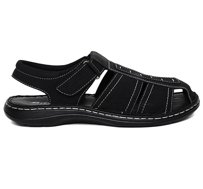 Black Sandals for Men-