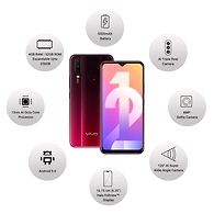 Vivo Y12 ( 4GB  Ram)+(  32GB Storage )-4GB-Red