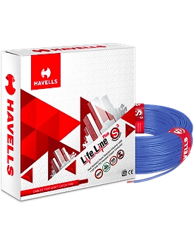 Life Line Plus S3 HRFR Cables 1.0 SQ. mm
Heat Resistant Flame Retardant 90 m Blue