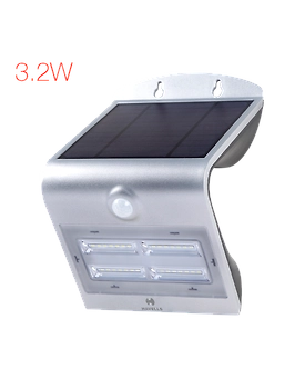 Solazen IP54 wall light (Grey)
3.2W LED with PIR sensor and inbuilt Solar charge module