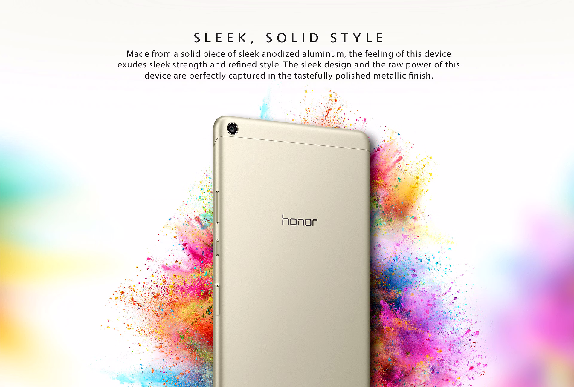 HONOR MediaPad T3 Gold Color (Ram 3GB)+(Storage 32GB) image 2