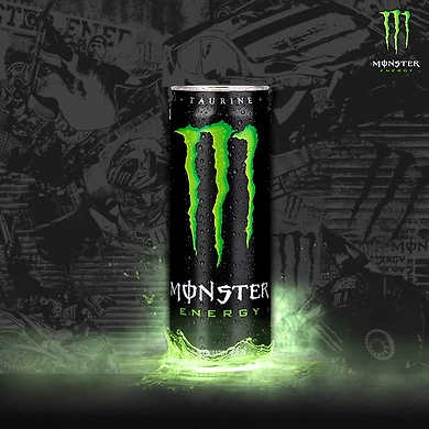 Monster Green Can-