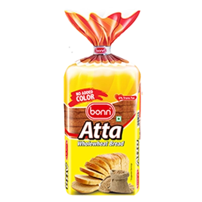 Atta Wholewheat Bread 400 GM