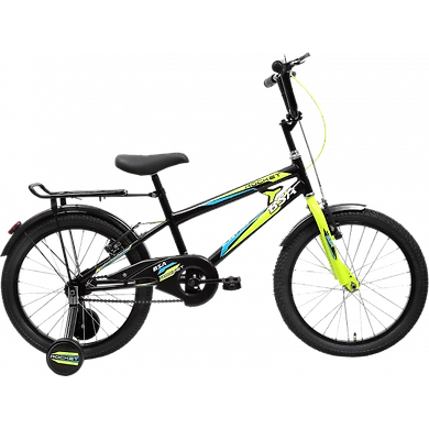 BSA Rocket  20T Matte Black/Acid Green-