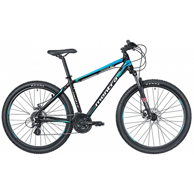 Montra Rock 2.1 2019 27.5T Large Carbon Black with Blue Ombre Graphics-