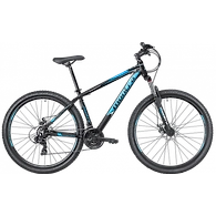 Montra Madrock 2019 27.5T Medium Charcoal Black with Cyan Graphics
