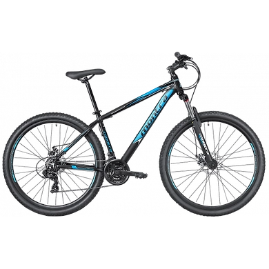 Montra Madrock 2019 27.5T Large Charcoal Black with Cyan Graphics-