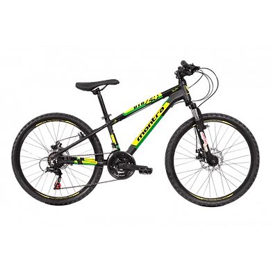 Montra DTR 24  Matte Black/Yellow/Green-