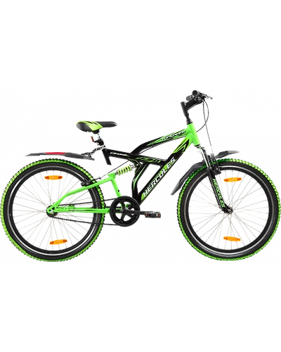 Hercules Top Speed TZ130 26T Black/Fresh Green-