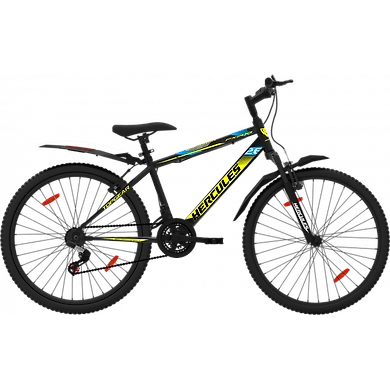 Hercules Top Gear FX200 26T Matt Black-