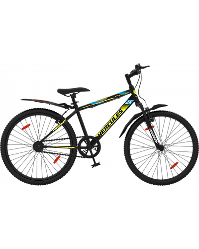 Hercules Top Speed FX200 26T Matt Black-