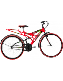 Hercules Kombat EX 26T Red with Black