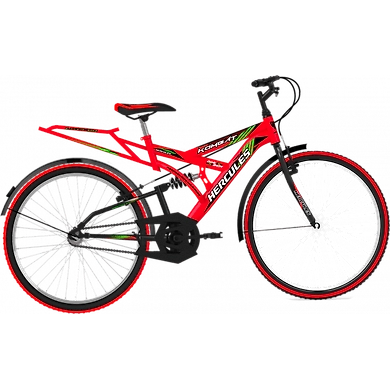 Hercules Kombat EX 26T Red with Black-