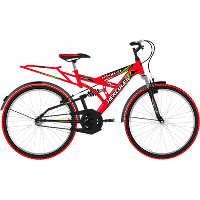 Hercules Kombat ZX 26T Red with Black-
