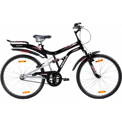 Hercules Atom classic ZX 26T Black/Gleaming Silver-
