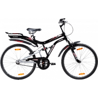 Hercules Atom classic ZX 26T Black/Gleaming Silver