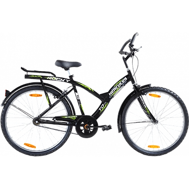 Hercules Rocky 3.0 RF 26T Pearl Glossy Black-